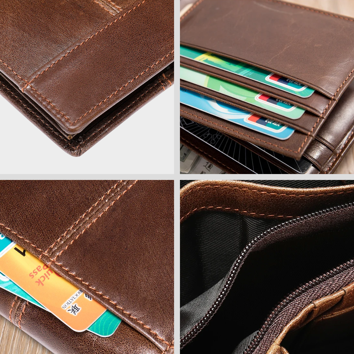 Handcrafted Leather Wallet for Men - Limited Edition