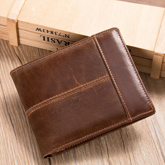 Handcrafted Leather Wallet for Men - Limited Edition